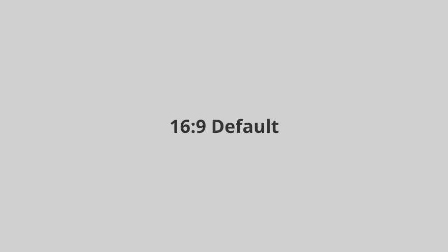 A 16:9 sized placeholder graphic